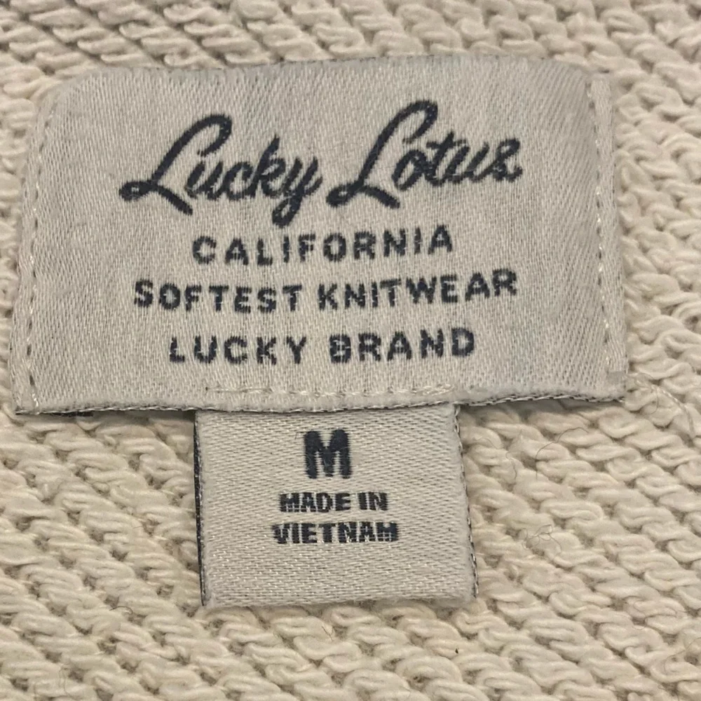 Lucky Lotus Raw Edge Avant Garde Moto Zip Up Jacket, size Medium - Picture 8 of 13